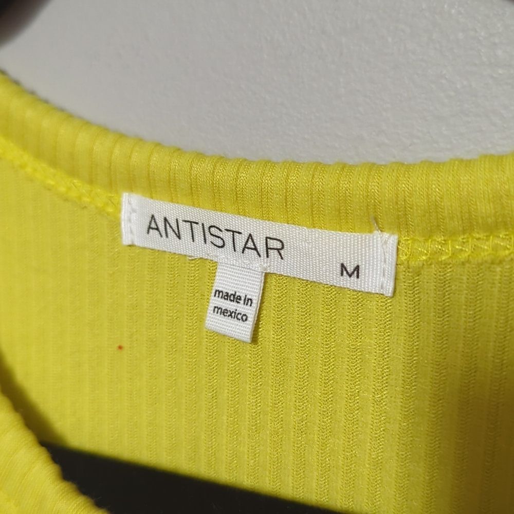 NWT Antistar Yellow Tank Dress - Picture 4 of 7